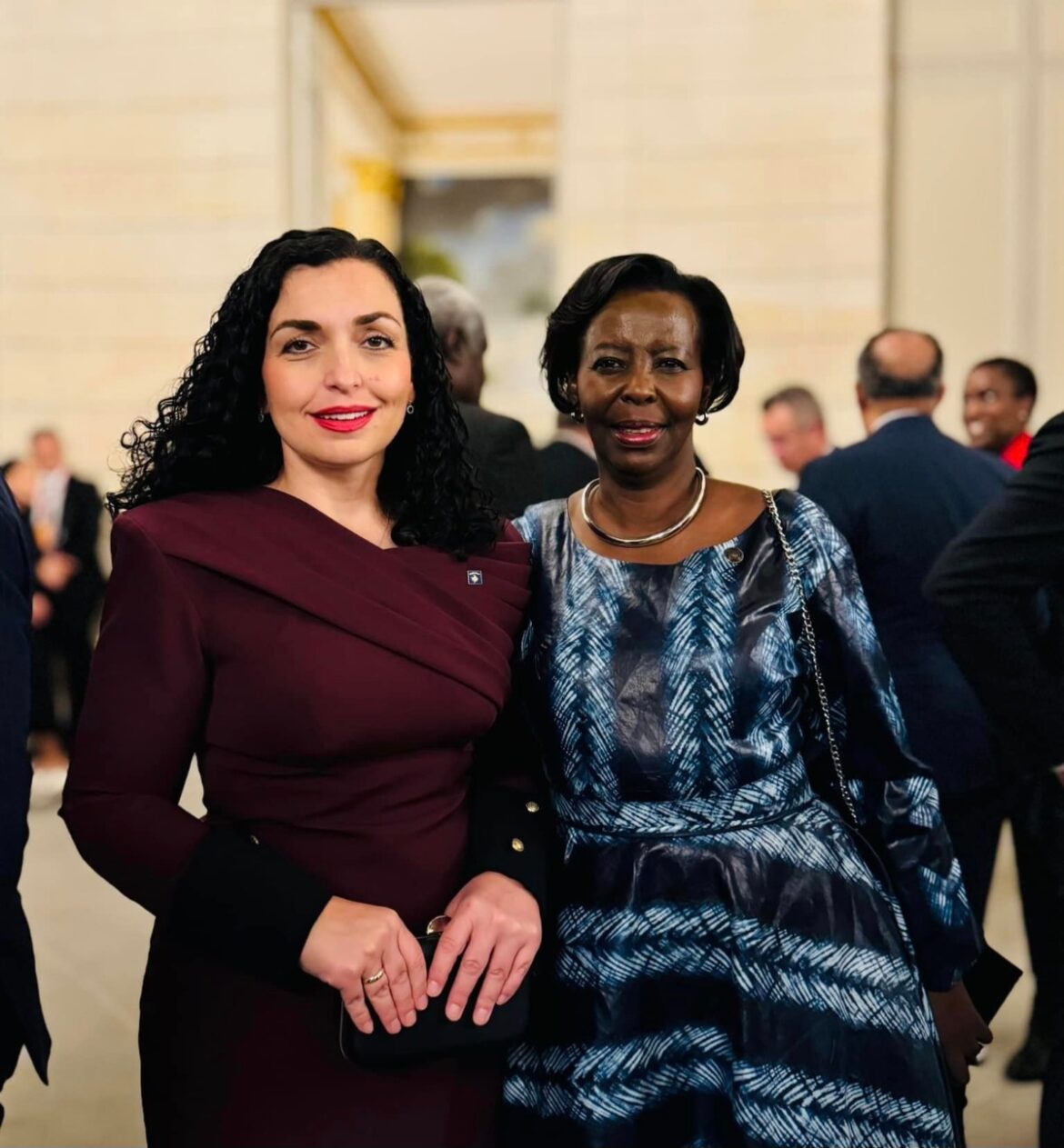 Sekretarja e Përgjithshme e Frankofonisë, Louise Mushikiwabo, uron Presidenten Osmani për 18-vjetorin e Pavarësisë së Kosovës