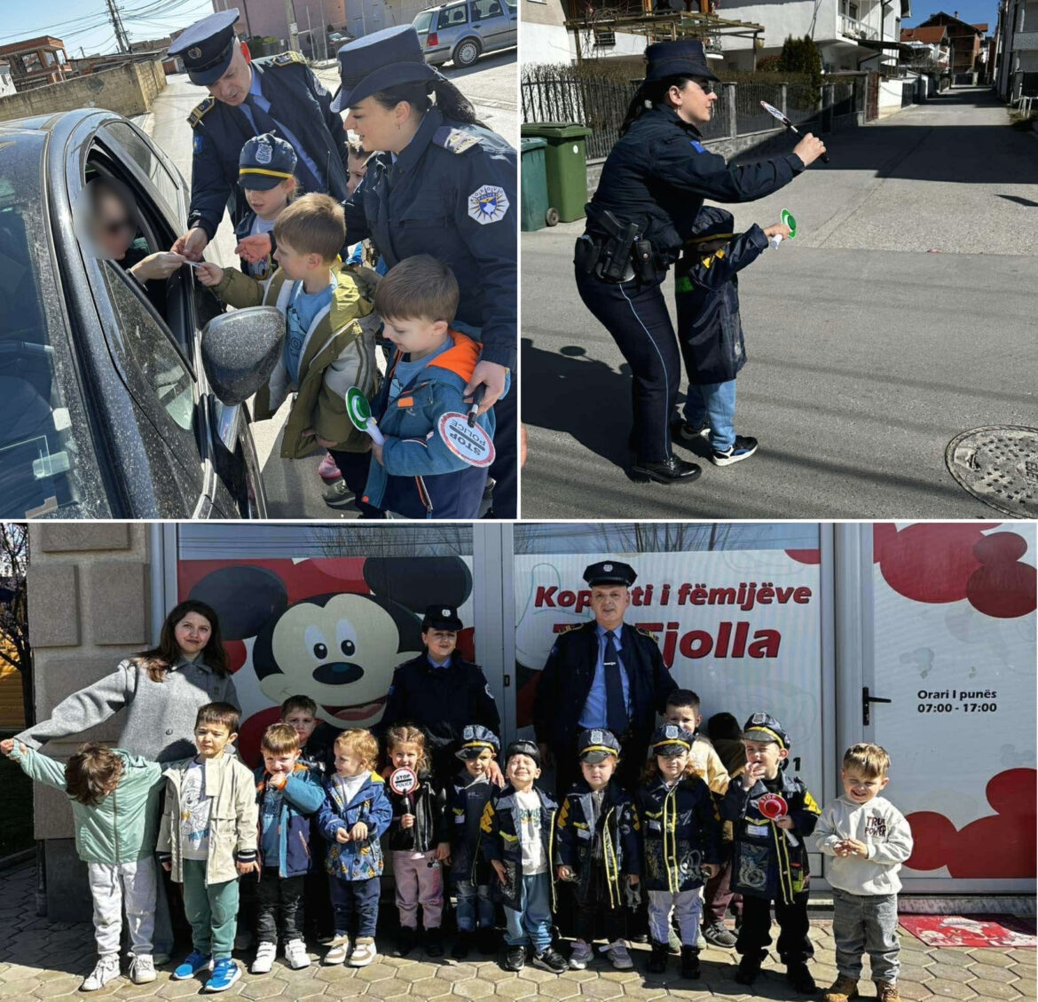 Aktivitet sensibilizues për sigurinë e fëmijëve në trafikun rrugor