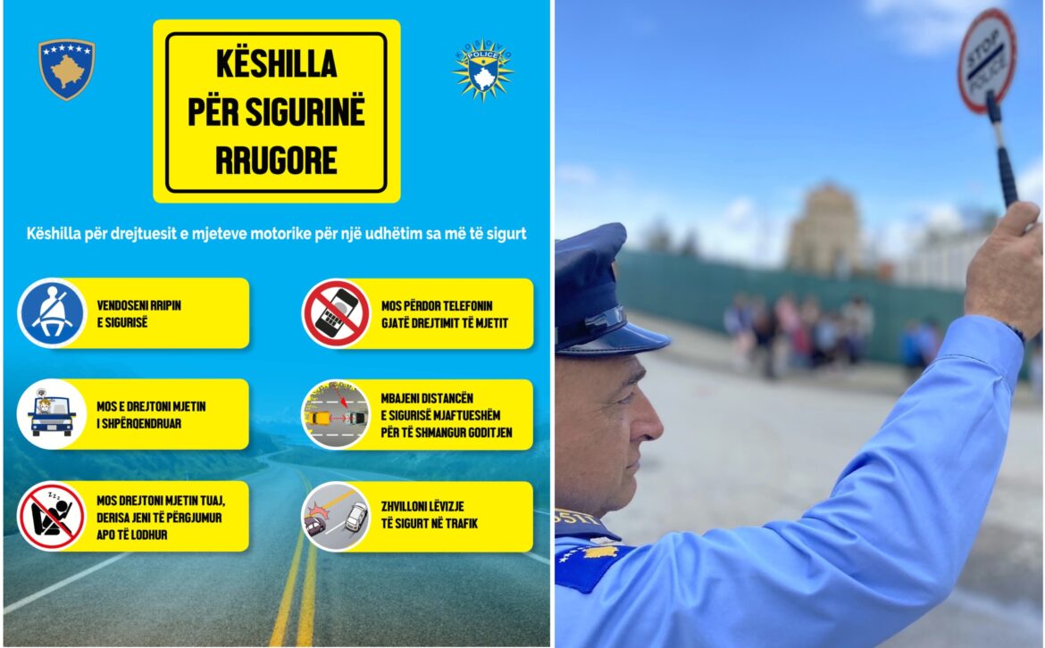 Për një javë janë shqiptuar njëmijë e shtatëqind e dyzet e dy (1742) gjoba