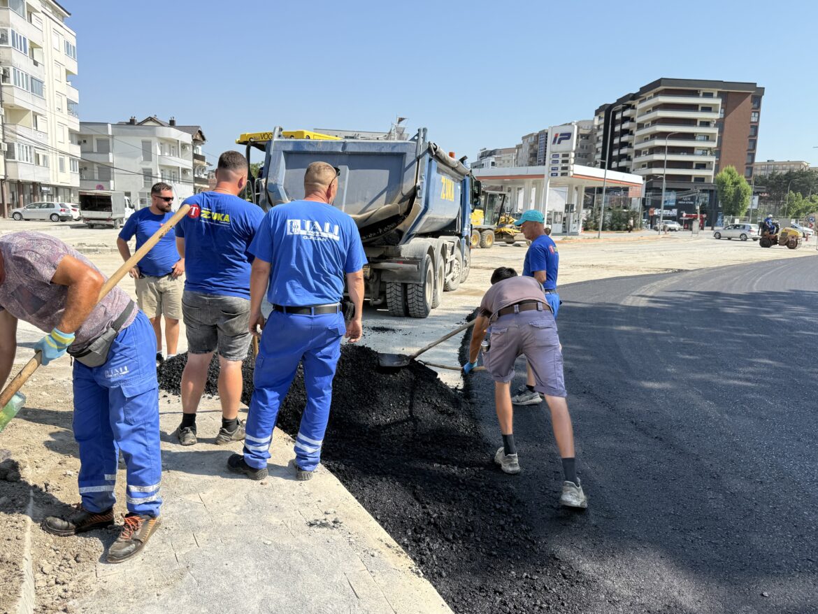 Drejt përfundimit rruga “Hamdi Kurteshi”, investimi shumëmilionësh që i jep fund një problemi shumëvjeçar në Gjilan