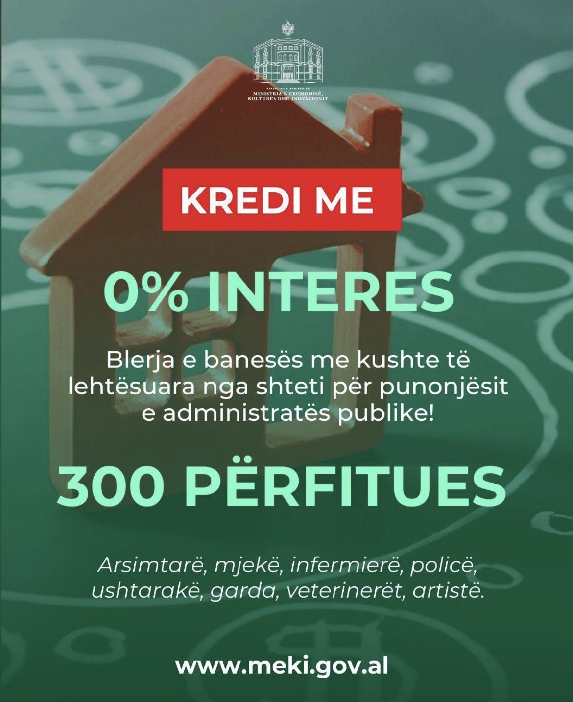 0% interes për shtëpi: 300 shqiptarë mund të përfitojnë nga programi i ri