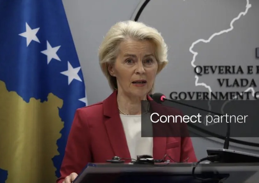Ursula von der Leyen në Kosovë – takime në Prishtinë