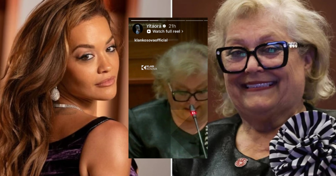 Rita Ora shpërndan momentin e betimit të Presidentes së re të Kosovës